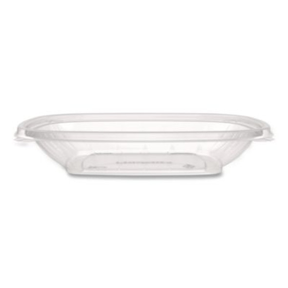 Square Plastic Bowls, 24 Oz, 5 x 5 x 1.99, Clear, Plastic, 63 Bowls/Sleeve, 4 Sleeves/Carton