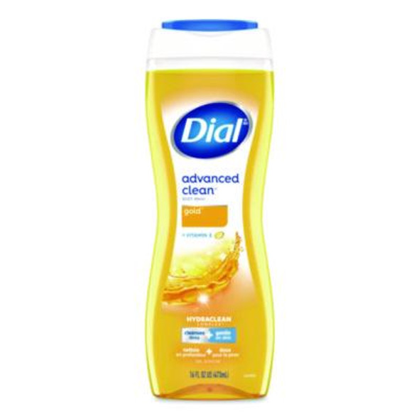 Body Wash Advanced Clean Gold, Original Gold Scent, 16 Oz, 6/Carton