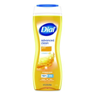 Body Wash Advanced Clean Gold, Original Gold Scent, 16 Oz, 6/Carton