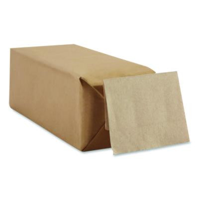 Dixie Full-Fold Dispenser Napkins, 1-Ply, 12 x 13, Brown, 600/Pack, 12 Pk/Ct