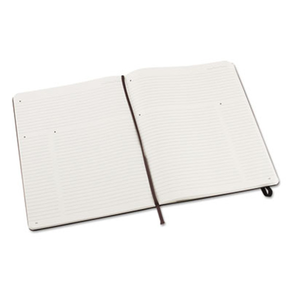 Professional Notebook, 1-Subject, Narrow Rule, Black Hardcover, (192) 9.75 x 7.5 Sheets