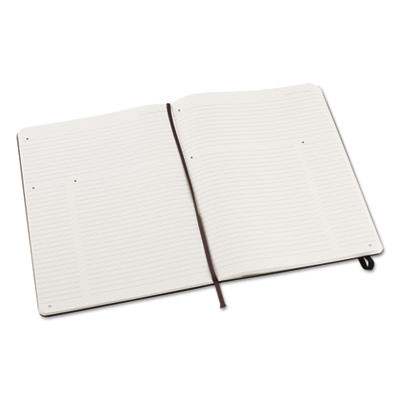 Professional Notebook, 1-Subject, Narrow Rule, Black Hardcover, (192) 9.75 x 7.5 Sheets