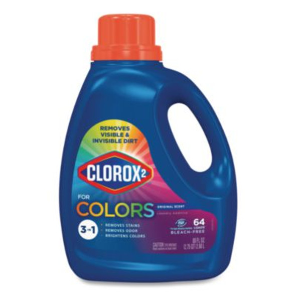 For Colors Stain Remover And Laundry Additive, 3-In-1, Original Scent, 88 Oz Bottle, 4/Carton