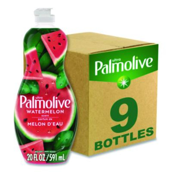 Dishwashing Liquid, Watermelon Scent, 20 Oz Bottle, 9/Carton