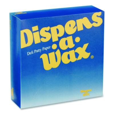Dispens-A-Wax Waxed Deli Patty Paper, 6 x 6, 1,000/Box, 10 Boxes/Carton
