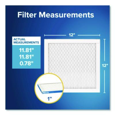 Premium Allergen, Bacteria And Virus Air Filter, Merv 13, Mpr 1900, 12 x 12, 4/Carton