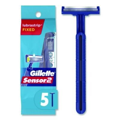 Sensor2 Disposable Razor, 2 Blades, 5/Pack, 36 Packs/Carton