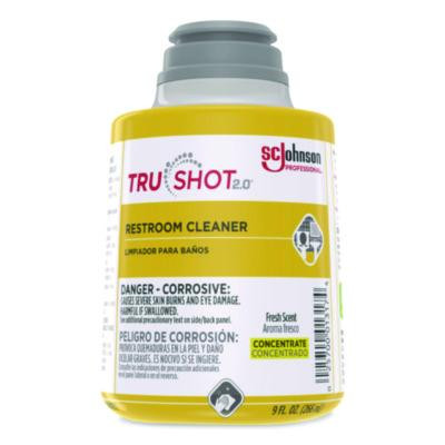 Trushot 2.0 Restroom Cleaner, Fresh Scent, 9 Oz Cartridge, 4/Carton