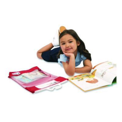 Seat Sack Read-N-Go Book Bag, 10.5 x 2 x 16, Red