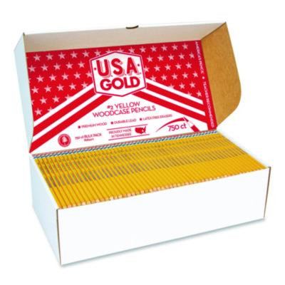 School Pencils, Hb (#2), Black Lead, Yellow Barrel, 750/Box