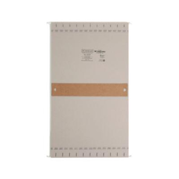 Tuff Extra Capacity Hanging File Folders With Easy Slide Tab, 2" Capacity, Letter, 1/3-Cut Tabs, Steel Gray, 18/Box