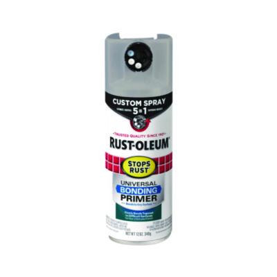 Stops Rust 5-In-1 Spray Paint, Gray, 12 Oz Aerosol Can, 6/Carton