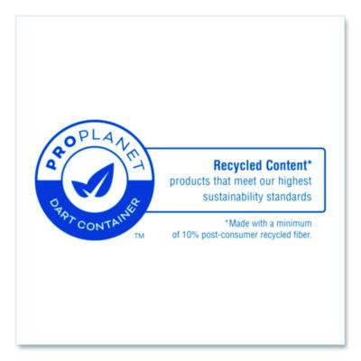 Recycled Content Pcf Paper Hot Cups, Proplanet Seal, 12 Oz, White, 50/Pack