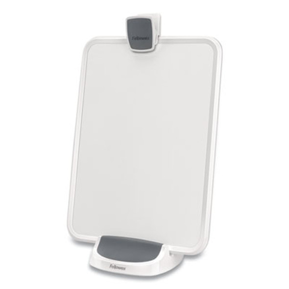 I-Spire Series Document Lift, Holds Up To 100 Letter Size Sheets, Plastic, White/Gray