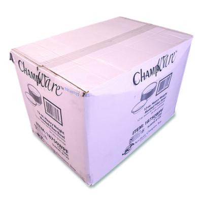 Champware Molded Fiber Tableware, Bowl, 12 Oz, White, 125/Sleeve, 8 Sleeves/Carton