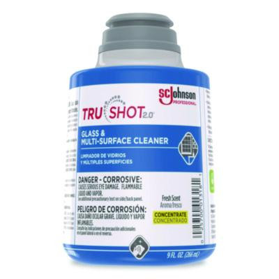 Trushot 2.0 Glass And Multisurface Cleaner, Fresh Scent, 9 Oz Cartridge, 4/Carton