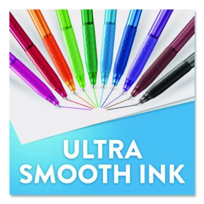 Inkjoy 300 Rt Ballpoint Pen, Retractable, Medium 1 Mm, Assorted Ink And Barrel Colors, 24/Set