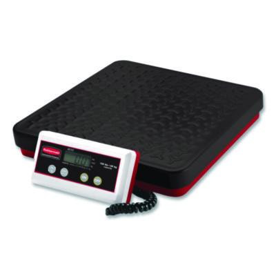 Digital Receiving Scale, 150 Lb Capacity, Black/Red