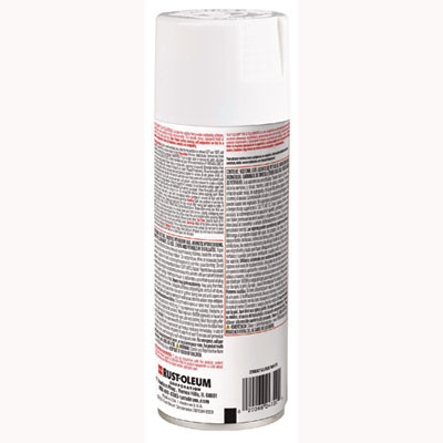 Specialty Tub And Tile Spray, Gloss White, 12 Oz Aerosol Can, 6/Carton