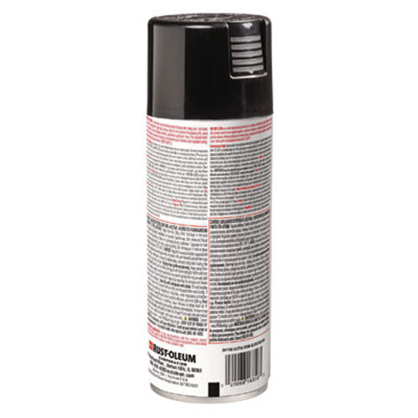 High Heat Enamel Spray Paint, Semi-Gloss Black, 12 Oz Aerosol Can