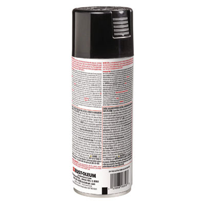 High Heat Enamel Spray Paint, Semi-Gloss Black, 12 Oz Aerosol Can