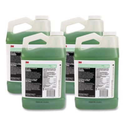 Non-Acid Disinfectant Bathroom Cleaner Concentrate, Fresh Scent, 0.5 Gal Bottle, 4/Carton