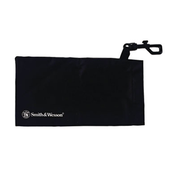 Safety Glasses Carrying Pouch With Belt Clip, 4.25 x 0.25 x 4.25, Black, 12/Carton