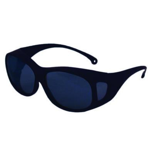 V50 Otg Safety Eyewear, Black Frame, Smoke Mirror Anti-Fog Lens