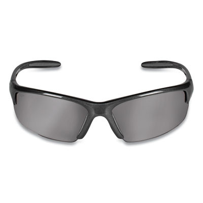 Equalizer Safety Glasses, Gunmetal Half Frame, Smoke Dual Lens, 12/Box