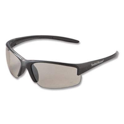 Equalizer Safety Eyewear, Gunmetal Half Frame, Clear Dual I/O Lens