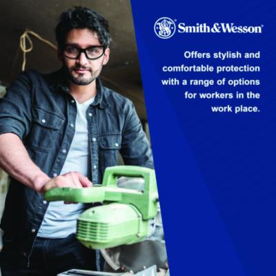 44 Magnum Safety Glasses, Frameless, Clear Single Lens, 12/Box