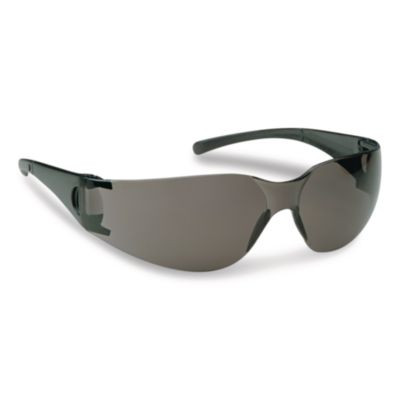 Element Safety Glasses, Black Full Frame, Smoke Dual Lens