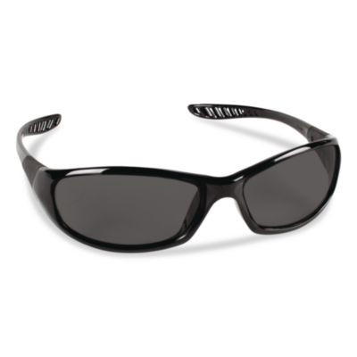 Hellraiser Safety Glasses, Black Full Frame, Smoke Dual Lens