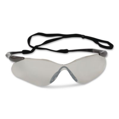 Nemesis Vl Safety Glasses, Frameless, Clear Single I/O Lens