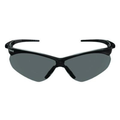 V30 Nemesis Vl Safety Glasses, Black Half Frame, Smoke Dual Lens, 12/Carton