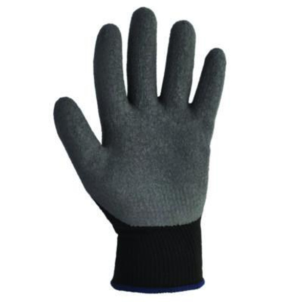 G40 Latex Coated Gloves, En388: 2142, 10.63" Long, Xx-Large, Gray/Black, 12 Pairs