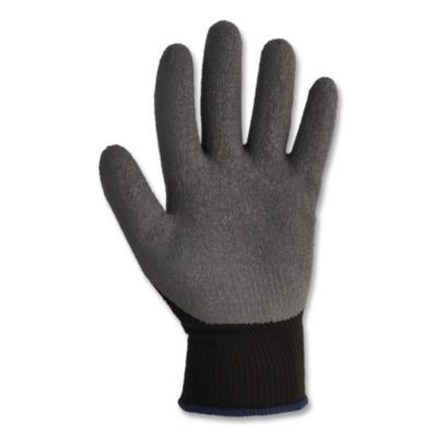 G40 Latex Coated Gloves, En388: 2142, 10.63" Long, Xx-Large, Gray/Black, 12 Pairs