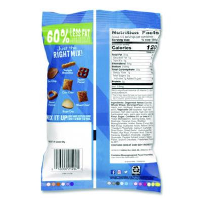 Snack Mix Savory Traditional, 4.5 Oz Bag, 8/Box