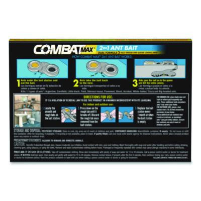 Max 2-In-1 Ant Bait, 0.84 Oz, 4 Bait Stations