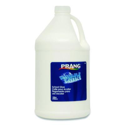Washable Liquid White School Glue, 128 Oz, Dries Clear
