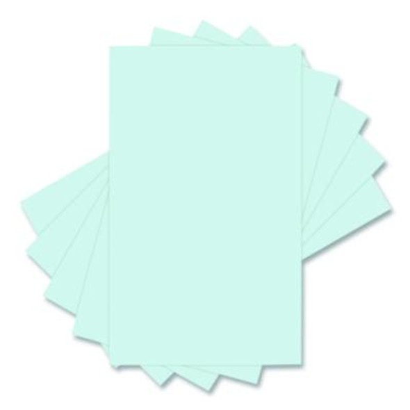 Colors 30% Recycled Colored Paper, 20 Lb Bond Weight, 8.5 x 14, Blue, 500/Ream
