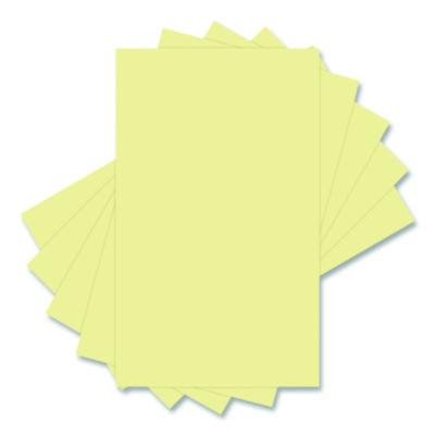 Colors 30% Recycled Colored Paper, 20 Lb Bond Weight, 8.5 x 14, Canary, 500/Ream