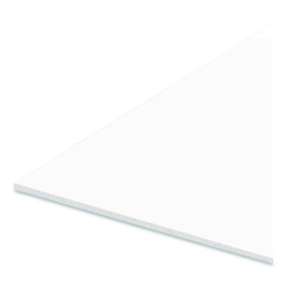 Foam Board, 15" x 20", 3/16" Thick, White, 10/Pack