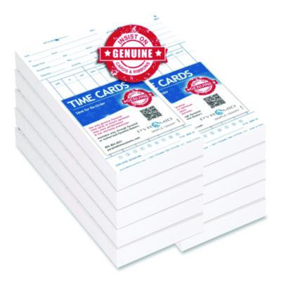 Time Clock Cards For 3800 Time Clock, 1,000/Carton