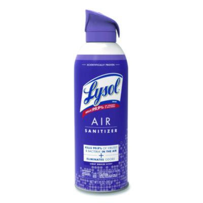 Air Sanitizer Spray, Light Breeze, 10 Oz Aerosol Spray