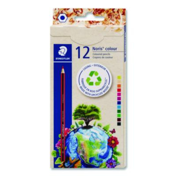 Colored Pencils, Assorted Lead And Barrel Colors, 12/Pack