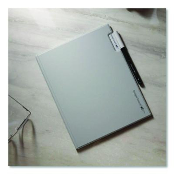 Blackboard Folio, 9.1" x 11.1", Magnetic Closure, Gray