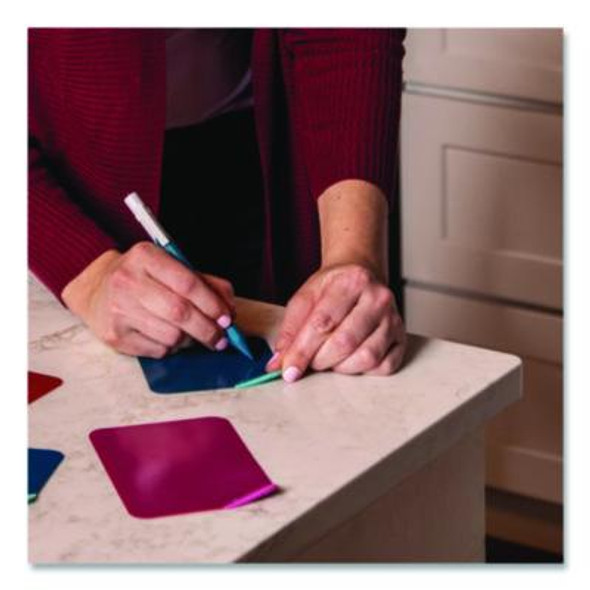 Versanotes Reusable Notes, 4 x 6, Assorted Colors, 3/Pack