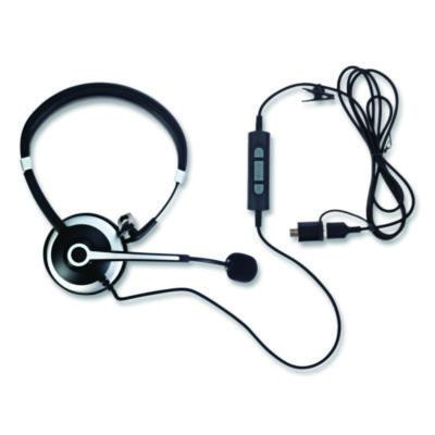 Spt-Hsusb1 Over-The-Head Monaural Headset