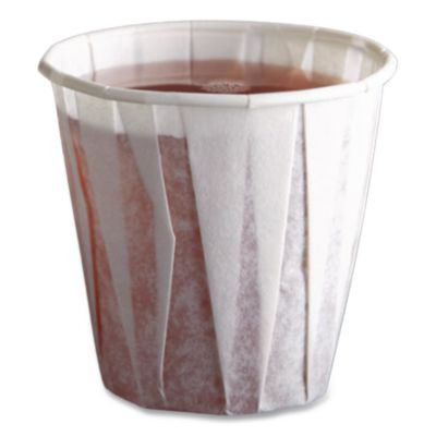 Paper Portion Cups, Proplanet Seal, 3.5 Oz White, 100/Pack